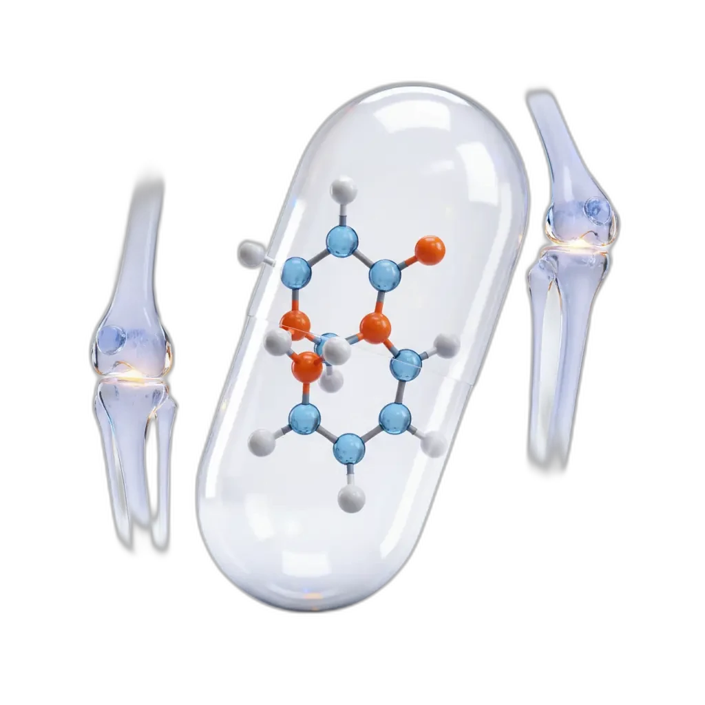 Glucosamina — suporte para articulações flexíveis